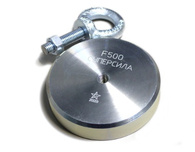 Односторонний поисковый магнит Суперсила F500